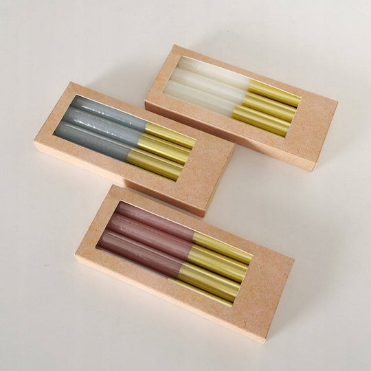 Boltze Decorative Multicolour Candle 4 Pieces