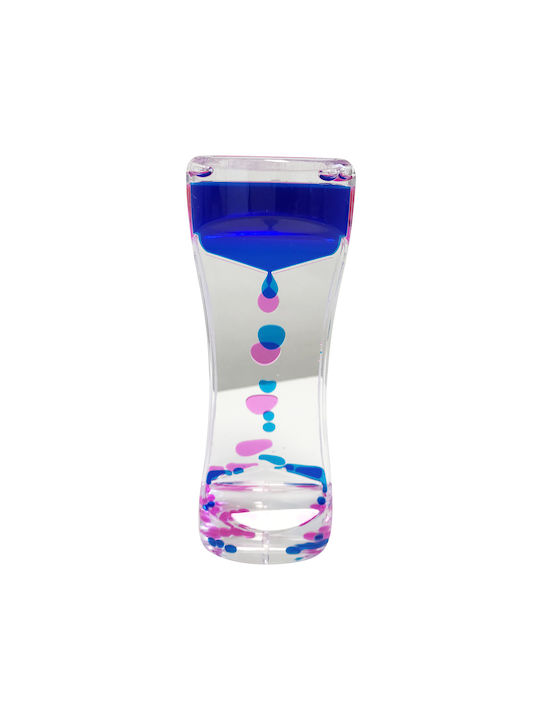 Hourglass Liquid Two-Tone Red Blue