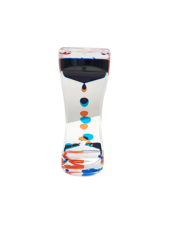 Hourglass Liquid Two-Tone Red Blue