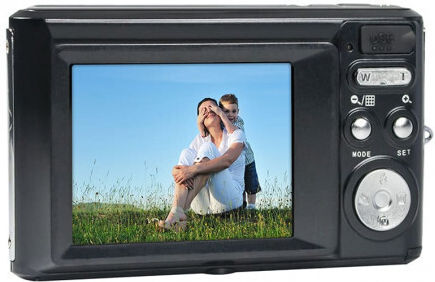 AgfaPhoto DC5500 Compact Φωτογραφική Μηχανή 24MP Μαύρη