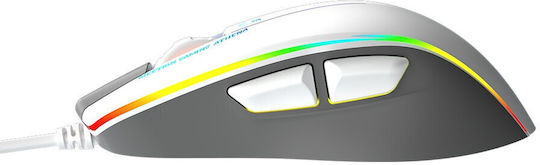 Meetion GM230 RGB Gaming Gaming Maus 12800 DPI Weiß