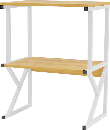 Bookcase White 54x37x69cm