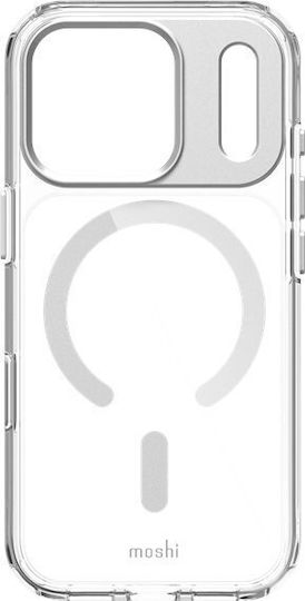 Moshi Iglaze Wallet Σιλικόνης Ασημί (iPhone 17 Pro)