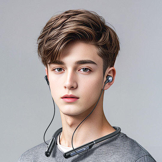 Acefast N5 In-Ear Bluetooth-Freisprecheinrichtung Kopfhörer mit Schweißresistenz Schwarz