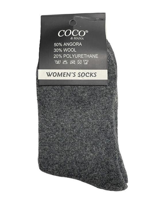 Coco&Hana Γυναικείες Κάλτσες Μαύρο