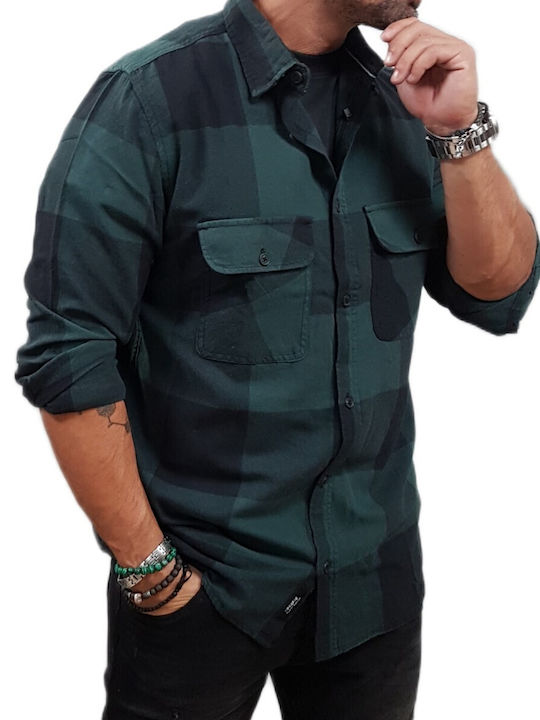 Rebase Shirt Black Forest Green