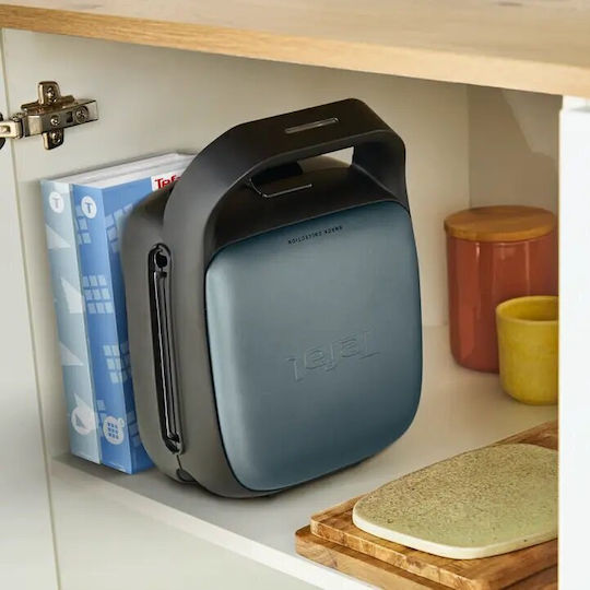 Tefal Snack Collection Sandwich Maker with Removable Plates for 2 Sandwiches 700W Black