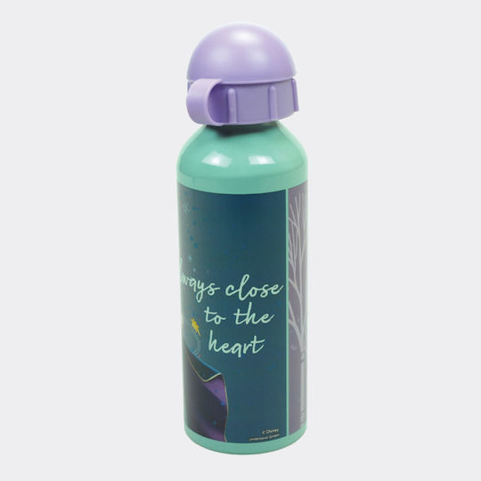 Disney Frozen Victory Παιδικό Παγούρι Frozen Αλουμινίου 520ml