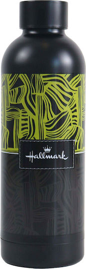 Hallmark Kids Water Bottle Thermos Stainless Steel with Screw Cap Non Spill SS 530ml