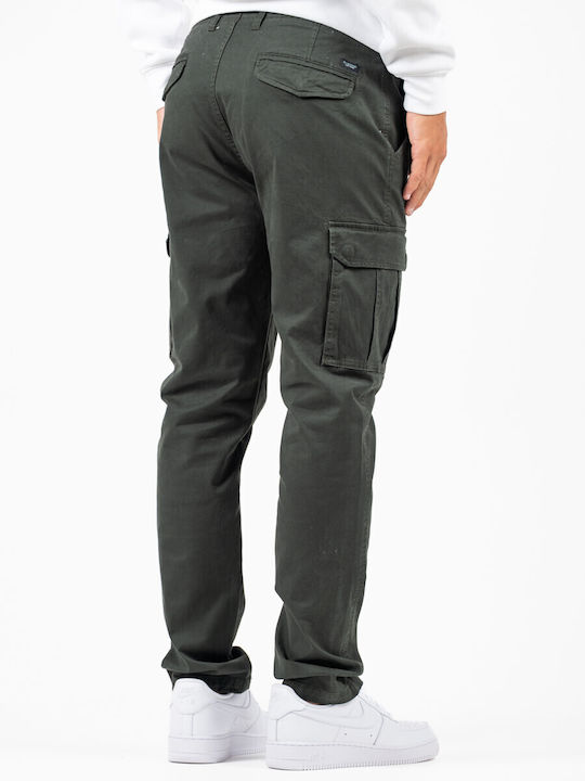 Παντελόνι Cargo Ελαστικό Forest Green
