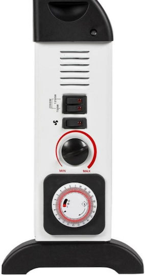 N'Oveen Θερμοπομπός Δαπέδου 2000W 60x20cm Λευκός