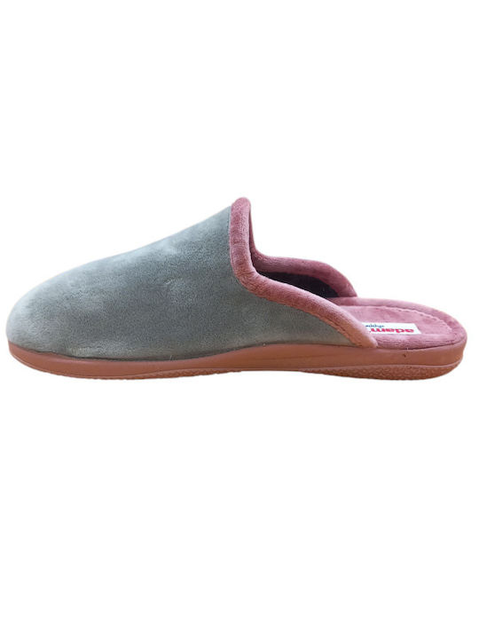 Winter Women's Slippers Gray
