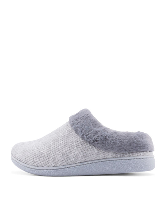 Winter Women's Slippers Gray