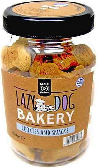 M.B.F. LAZY DOG BAKERY Kekse Hund mit Apfel 400gr