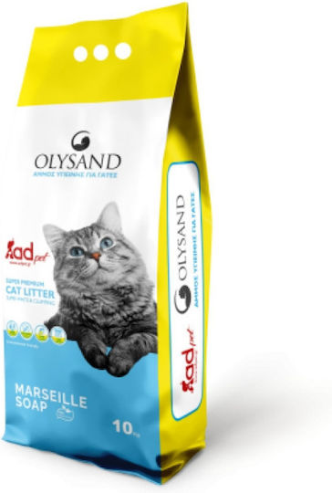 Olysand Άμμος Γάτας Μπετονίτης με Άρωμα Marseille Soap 5lt