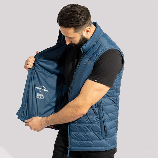Pentagon Hunting Vest Fleece Homer Maroon Red