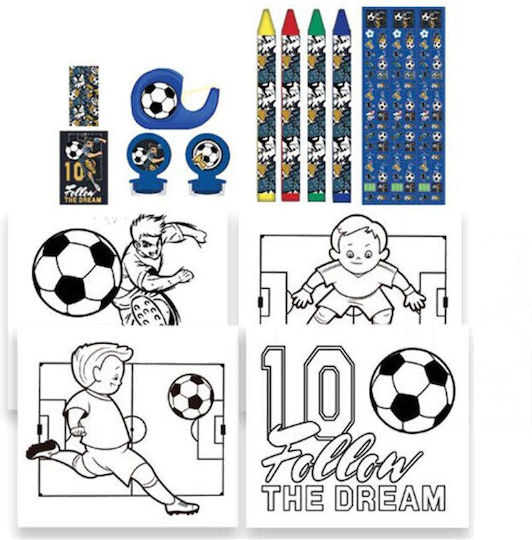 Must Team Painting Set 18.5x17.5cm 12pcs