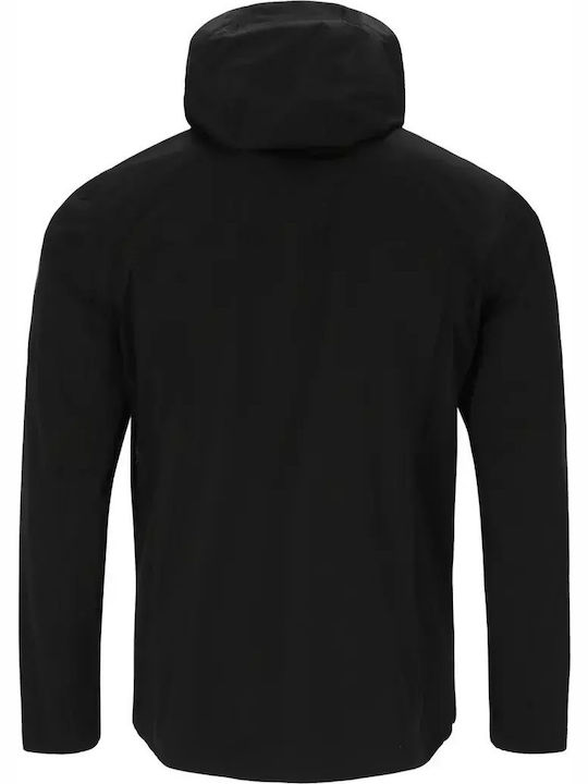 Athletic Jacket Waterproof and Windproof Black