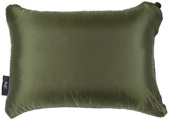 Fox Outdoor Travel Μαξιλαράκι Ταξιδίου Μαξιλαράκι Πολυεστερικό Πράσινο