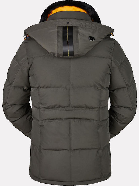 Seamaster Jacke Puffer Wasserdicht und Winddicht Black Army