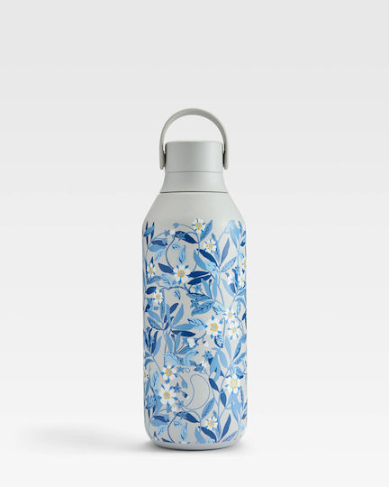 Chilly's Series 2 Liberty Μπουκάλι Θερμός Ανοξείδωτο BPA Free 500ml Brighton Blossom