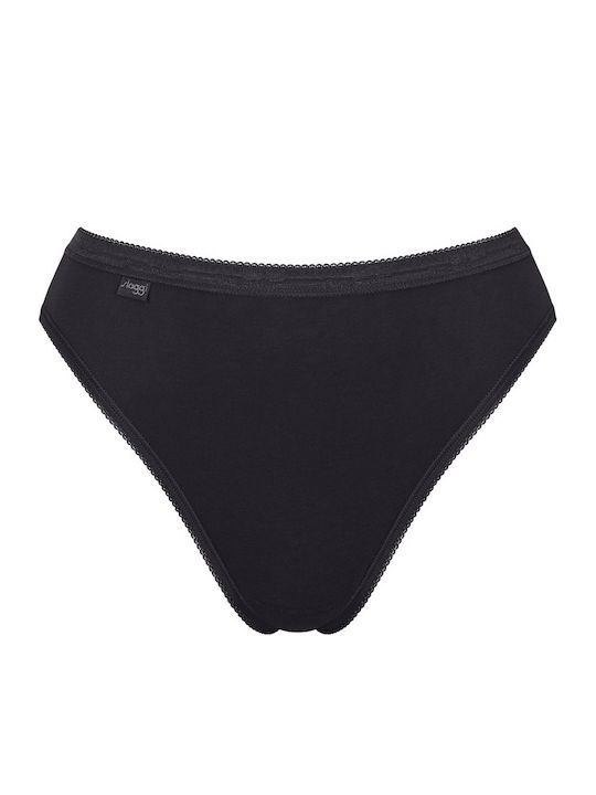 Basic+ Tai Βαμβακερά Femei Slip 3Pack Lilac/purple/black