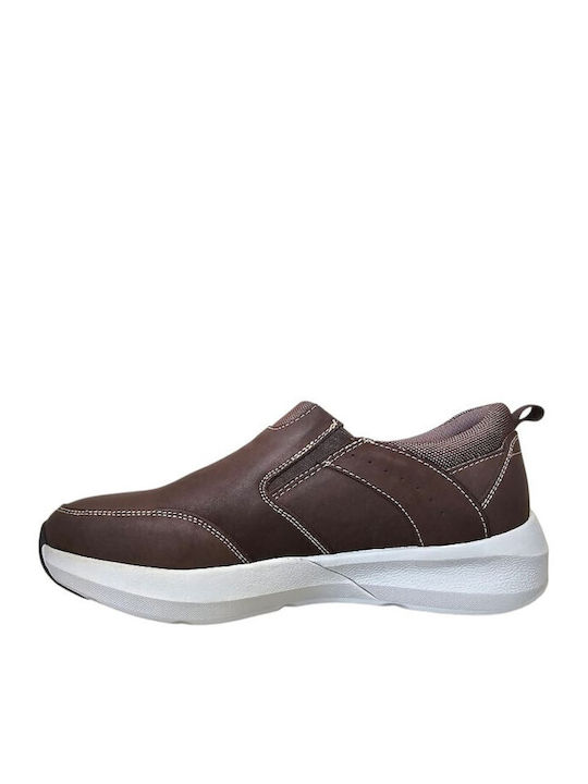 Leder Herren Freizeitschuhe Braun