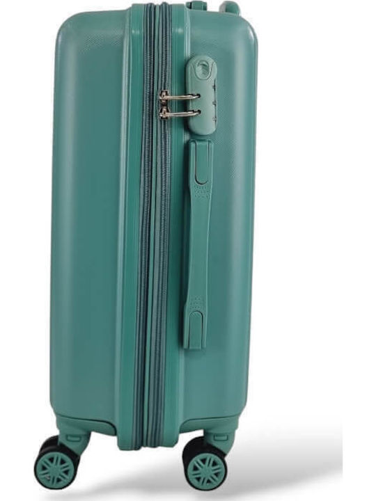 Roza Rz63c *combo* Hard Cabin Suitcase 55x40x20 +5cm Expansion & Travel Backpack 40x30x20 Mint