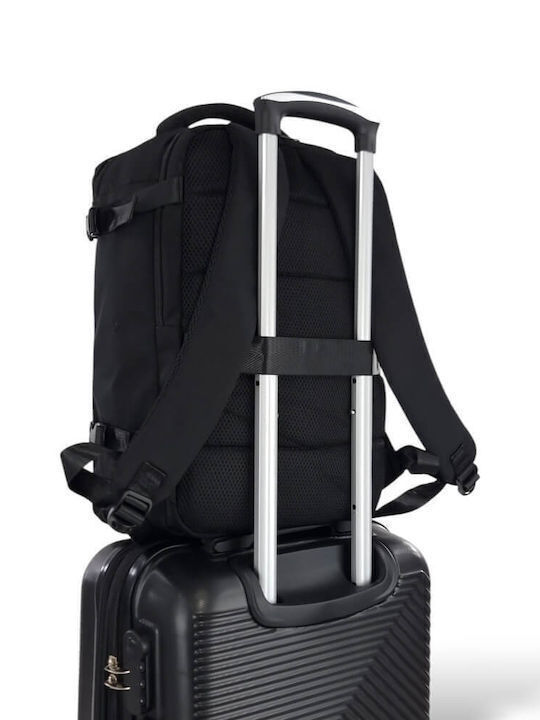Roza Rz705c *combo* Hard Cabin Suitcase 55x40x20 +5cm Expansion & Travel Backpack 40x30x20 Pink Gold