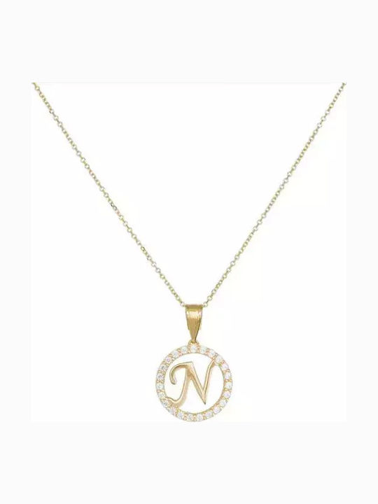 Necklace Made of 9 K Gold
