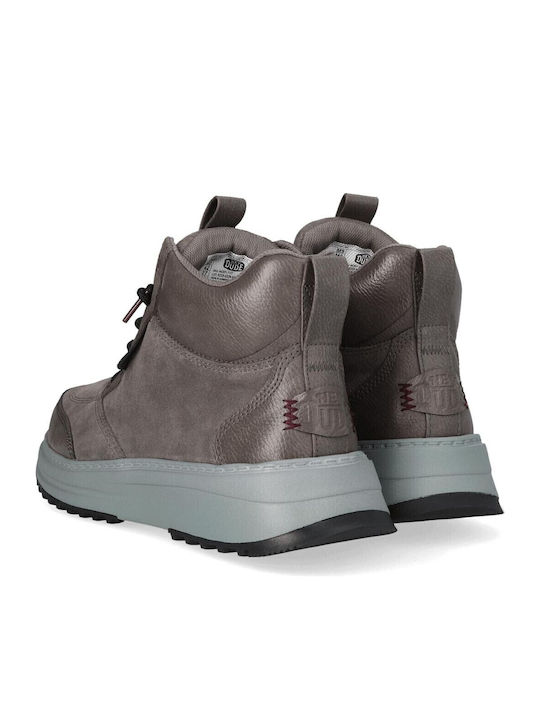Gray Herrenstiefel Wasserdicht
