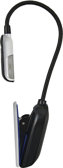 Varta LED-Buchlicht mit Klemme Schwarz