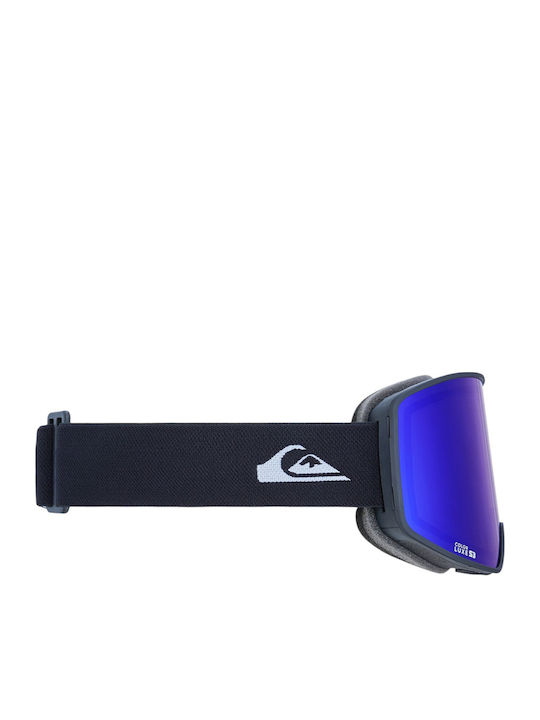 Quiksilver Storm Ski & Snowboard Goggles Kids Black with Lens in Black Color