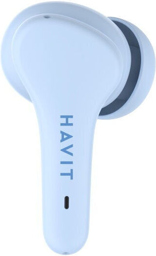 Havit TW959 In-Ear Bluetooth-Freisprecheinrichtung Kopfhörer mit Ladeetui Blau