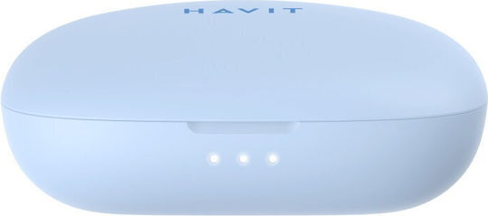 Havit TW959 In-Ear Bluetooth-Freisprecheinrichtung Kopfhörer mit Ladeetui Blau