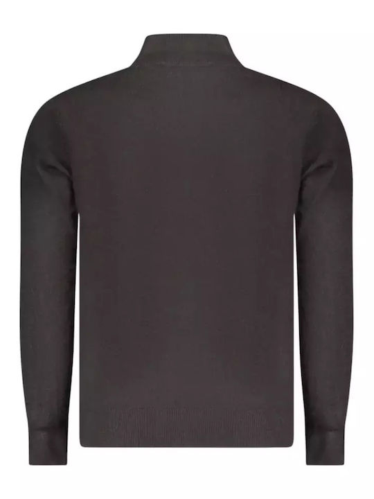 Men's Fleece Cardigan Black