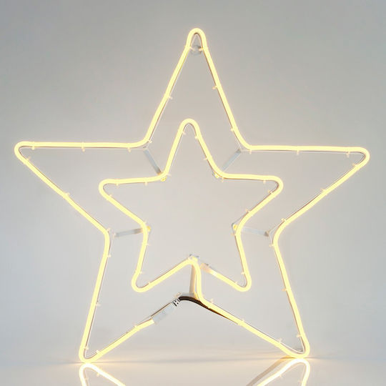 Eurolamp Crăciunesc Decorativ Suspendata Stea cu lumină LED Plastic 58buc 1buc Eurolamp Crăciunesc Decorativ Suspendata Stea cu lumină LED Plastic 58buc 1buc