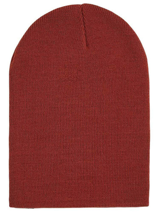 Dolomite Beanie Beanie Knitted in Burgundy color
