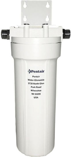 Pentair 2GSL Single Water Filtration System Single Under Sink / Central Supply Micron ½" with Replacement Filter Matrikx CTO 5 μm 5720551091