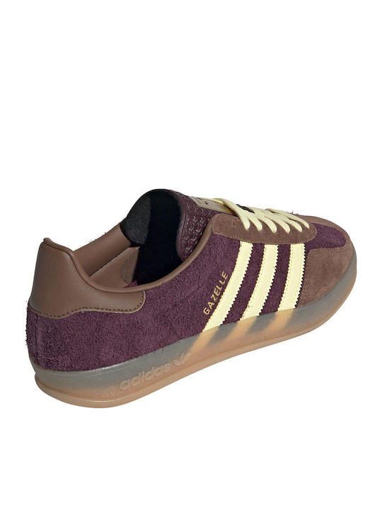 Gazelle Indoor Ανδρικά Sneakers Maroon / Almost Yellow / Preloved Brown