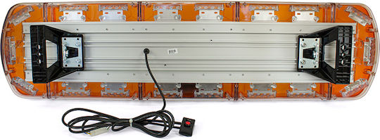 Mars Tech Φάρος Αυτοκινήτου LED 12 / 24V Αδιάβροχος με Πορτοκαλί Φωτισμό