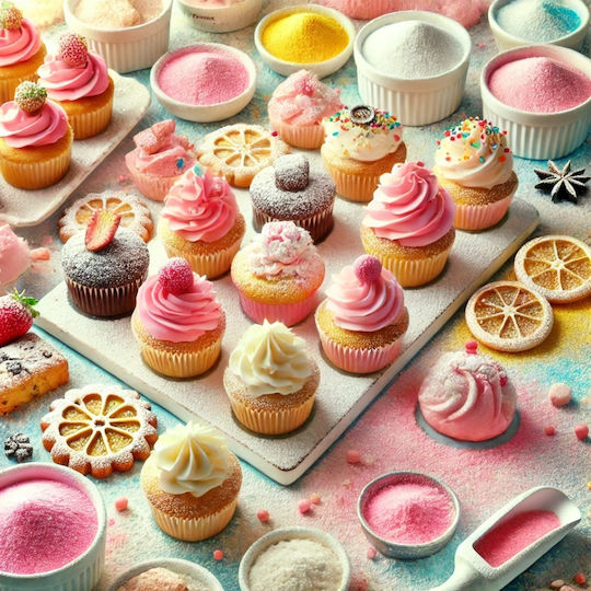 Powdered Sugar Strawberry Flavor 500g Lumea