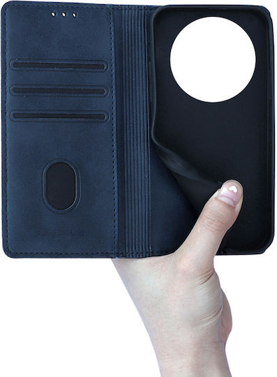 Vintage Magnet Wallet Sonique Wallet Xiaomi Redmi 14c 4g Poco C75 4g Redmi A4 5g Dark Blue Mobile Phone Case