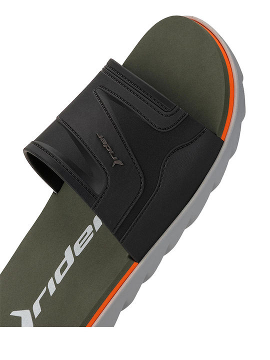 Men's Black Slides 12441 BF554