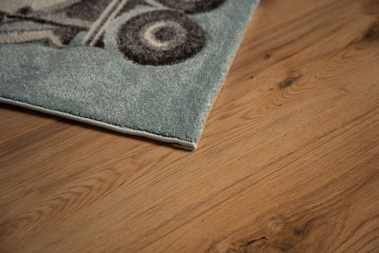 Tzikas Carpets 76888-230 Παιδικό Χαλί Αυτοκινητόδρομος Μπλε 133x190cm
