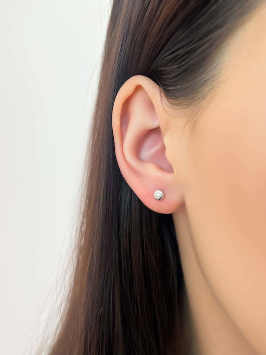 Sorelly Cercei din White Gold cu Diamant