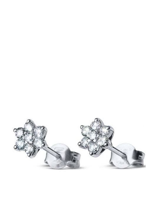 Sorelly Set Cercei din Aur 14K cu Diamant