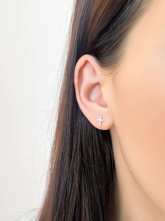 Sorelly Cercei din Aur 14K cu Diamant