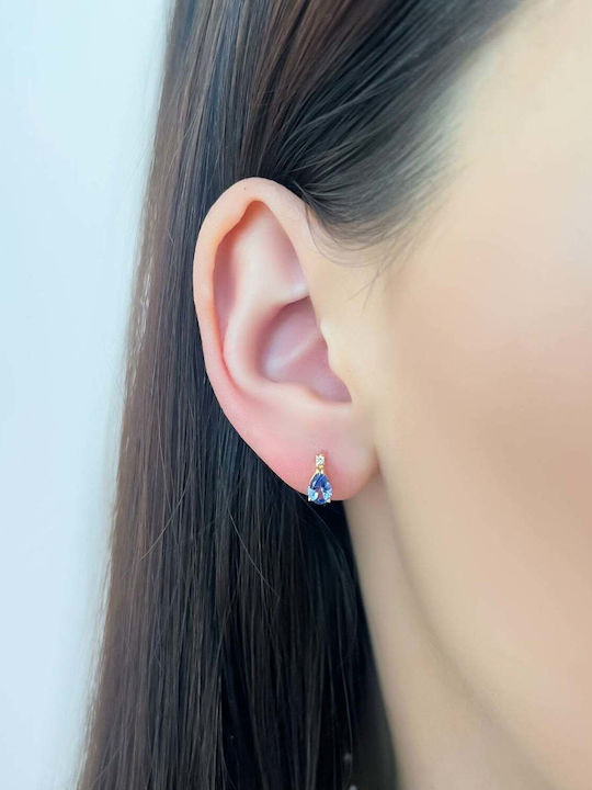 Sorelly Cercei din Aur 14K cu Diamant