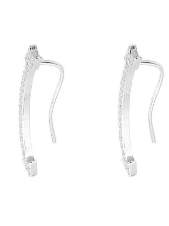 Sorelly Σκουλαρίκια Ear Climbers από Ασήμι